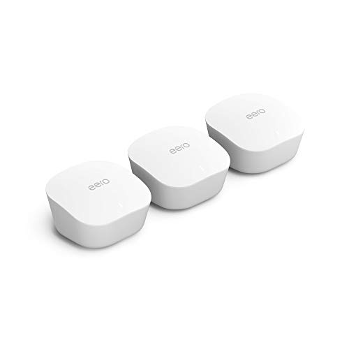 Amazon eero mesh WiFi system – router replacement for whole-home coverage...