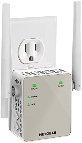 NETGEAR Wi-Fi Range Extender EX6120 - Coverage Up to 1500 Sq Ft and 25 Devices...