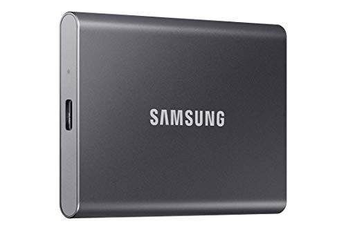 SAMSUNG SSD T7 Portable External Solid State Drive 1TB, Up to 1050MB/s, USB 3.2...