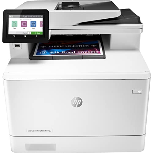HP Color LaserJet Pro Multifunction M479fdw Wireless Laser Printer with...