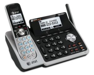 Multi Line Phone System - AT&T TL88102 2 Line Cordless Deskphone