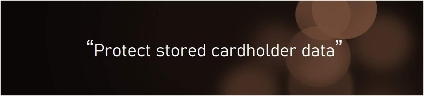 pci dss requirement 3