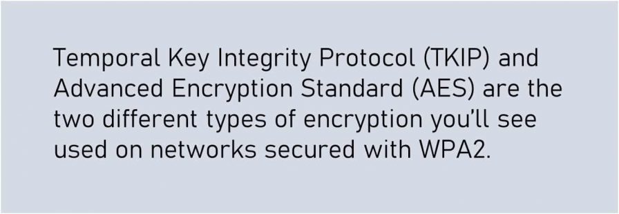 wireless security tkip and aes