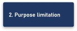 GDPR Data Protection Principles