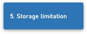 GDPR Data Protection Principles