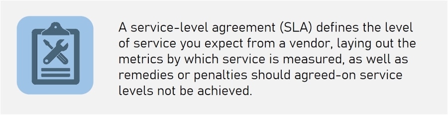 Service Level Agreement Best Practices - What is an SLA
