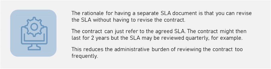 IT Support Contracts - Rationale for a SLA