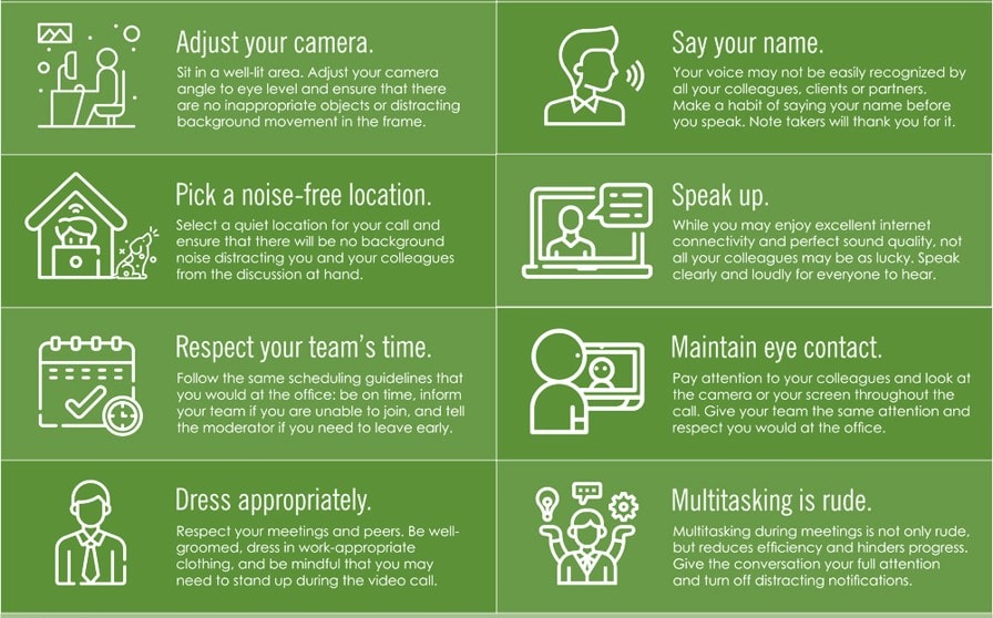 Video Conferencing Etiquette