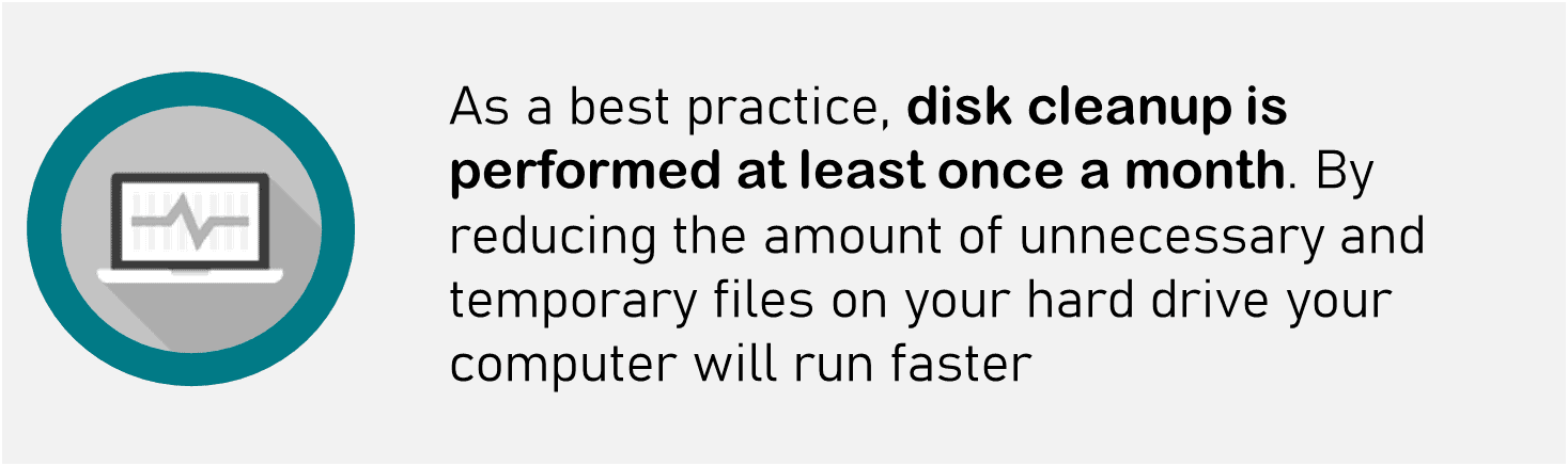 Make your Computer Faster by performing Disk Cleanup