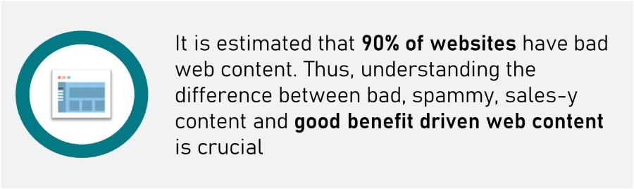 Website Design Mistakes - Content Marketing