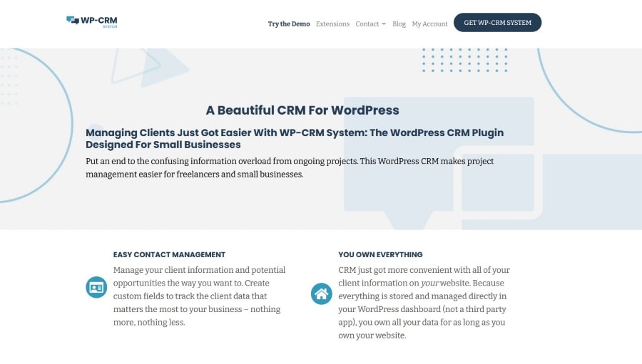 Best WordPress CRM - WP-CRM