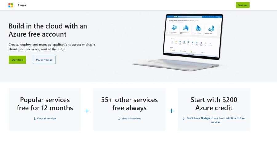 Google Cloud vs AWS vs Azure - Microsoft Azure