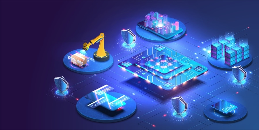 Secure Network Connection at a Remote Site