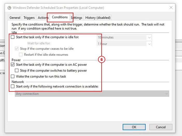 Antimalware Service Executable Fix - Step 6