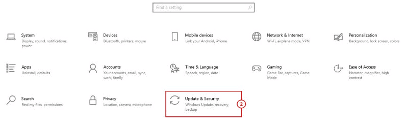 Fix Antimalware Service Executable - Step 2