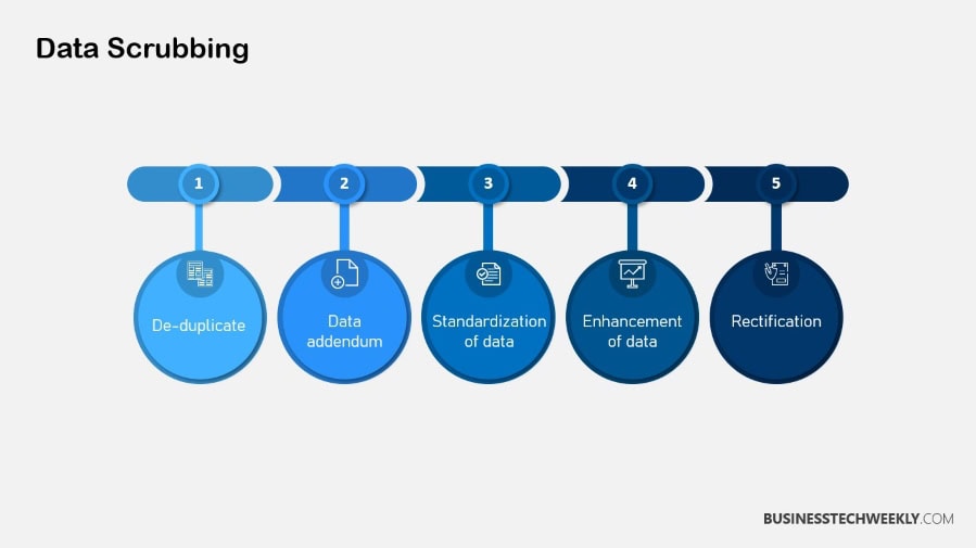 Data Scrubbing Steps