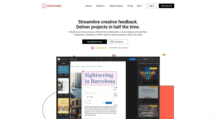 Online Proofing Software - GoVisually