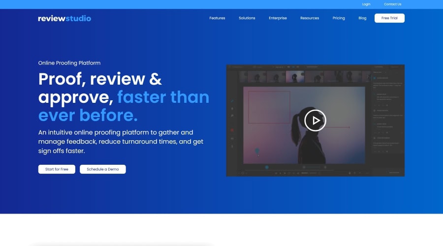 Online Proofing Software - ReviewStudio