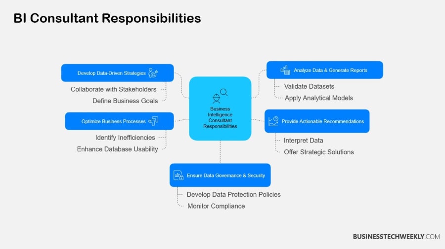 Business Intelligence Consultant Responsibilities