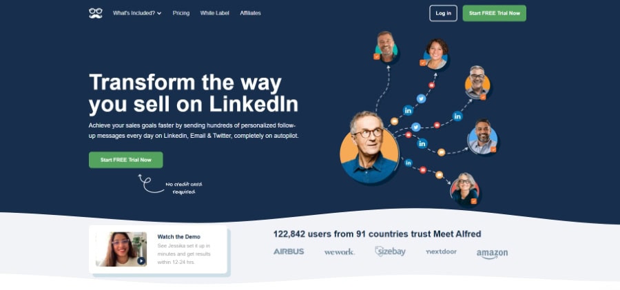 Linkedin Automation - MeetAlfred