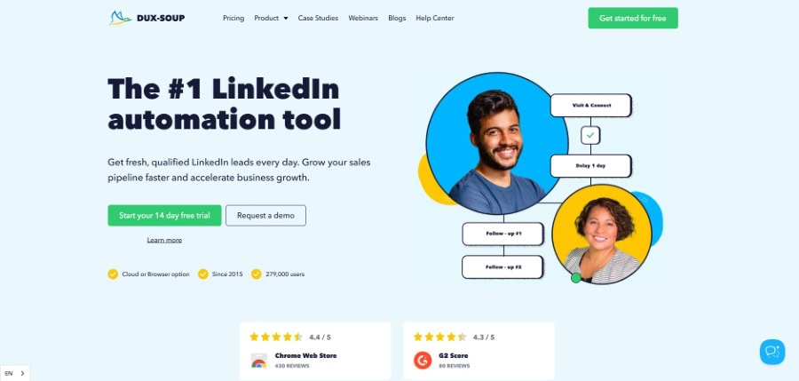 Linkedin Bots - Dux-Soup