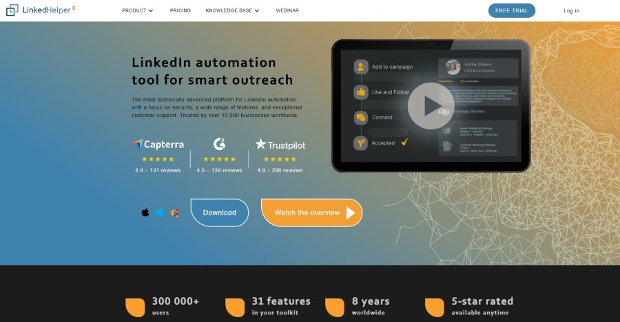 Linkedin Bots - LinkedHelper