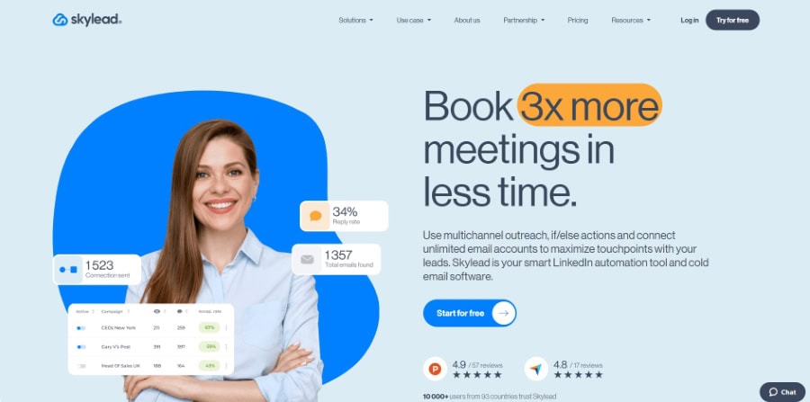 Linkedin Bots - Skylead